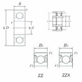 Rolamentos W602ZZX KOYO