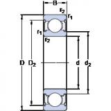 المحامل W 6307-2Z SKF