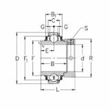 Подшипник GE40-KRRB NKE