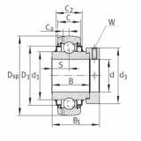 Bantalan GE50-KRR-B-FA164 INA