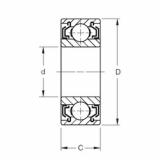 roulements W307KLL Timken