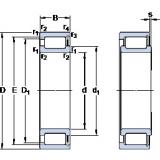 ตลับลูกปืน NCF 28/800 V SKF