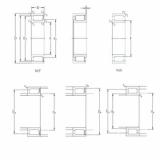 Bantalan NCF1864V SKF