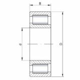 cylindrical bearing nomenclature SL192320 ISO