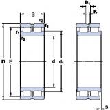 ตลับลูกปืน NNCL 4872 CV SKF