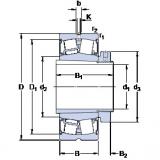 Bantalan BS2-2226-2CS5K/VT143 + H 2326 L SKF