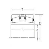 Bantalan 93751D/93126 Timken