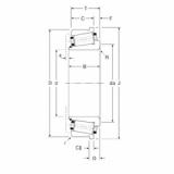 Подшипник 80033X/80068C Gamet