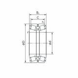 Rodamiento 85KBE02 NACHI