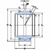 المحامل GEZM 106 ESX-2LS SKF