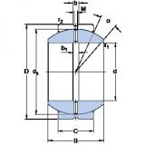 المحامل GEZH 212 ES SKF