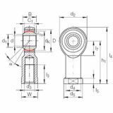 Bantalan GIKFR 22 PW INA