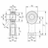 Rodamiento GIKL 14 PB INA