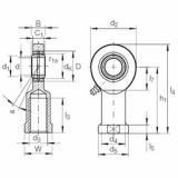 Bantalan GIR 60 DO-2RS INA