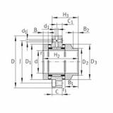 Complex Bearings ZARF1560-L-TV INA