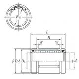 linear bearing shaft SDM80 KOYO