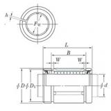 linear bearing shaft SDM50AJ KOYO