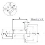 linear bearing shaft SDMF12MG KOYO