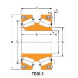 tdik thrust tapered roller bearings m272740dw m272710