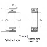 Bearings Multi-Row Cylindrical  Roller  Bearings  NN3032 