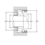 Single Row Tapered Roller Bearings NTN 32084