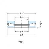 TAPERED ROLLER THRUST BEARINGS JAPAN 130TTF2501