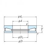 TAPERED ROLLER THRUST BEARINGS JAPAN 111TT2251